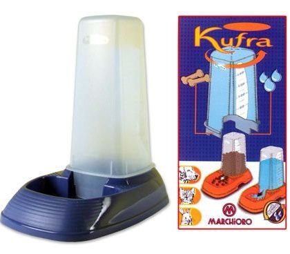Kufra Dog Cat Gravity Feeder Drinker 600ml Pets Lovers Top Store